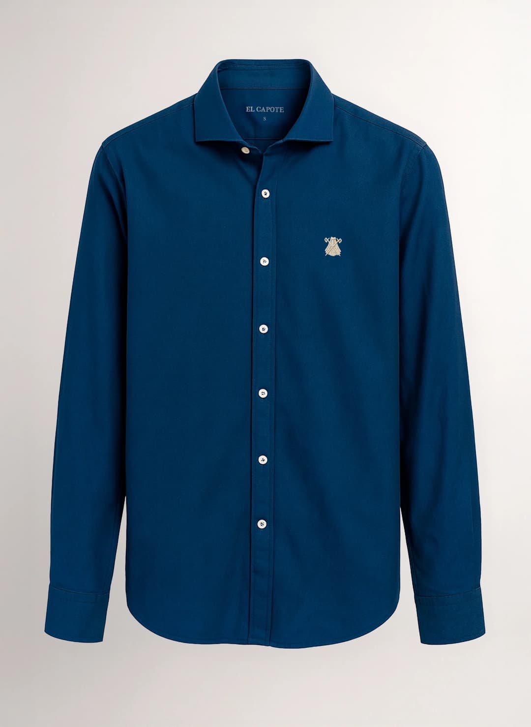 ELCAPOTE Blue Point Collar Shirt